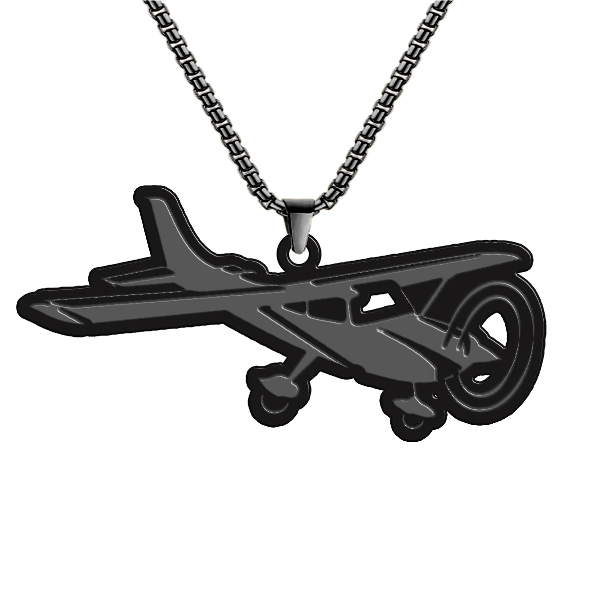 Cessna Aeroclub Designed Hollow Necklace