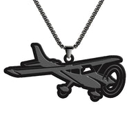 Thumbnail for Cessna Aeroclub Designed Hollow Necklace