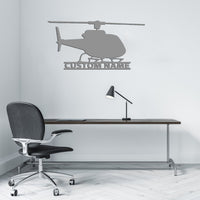 Thumbnail for Helicopter Designed Wall Metal Signs