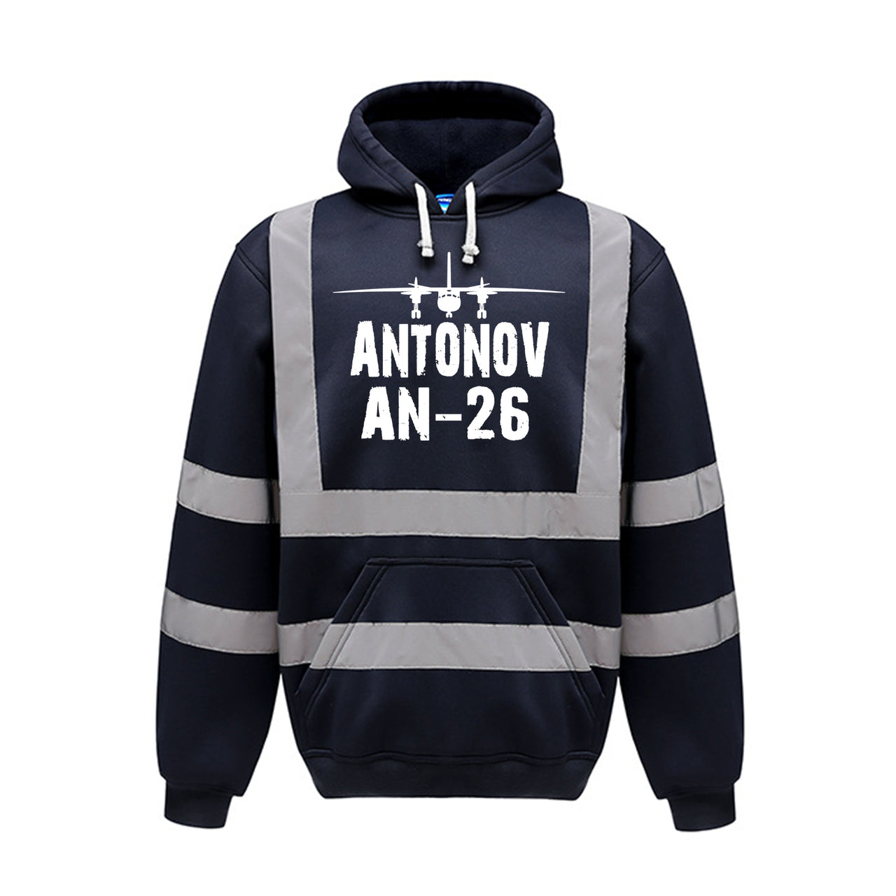 Antonov AN-26 & Plane Designed Reflective Hoodies