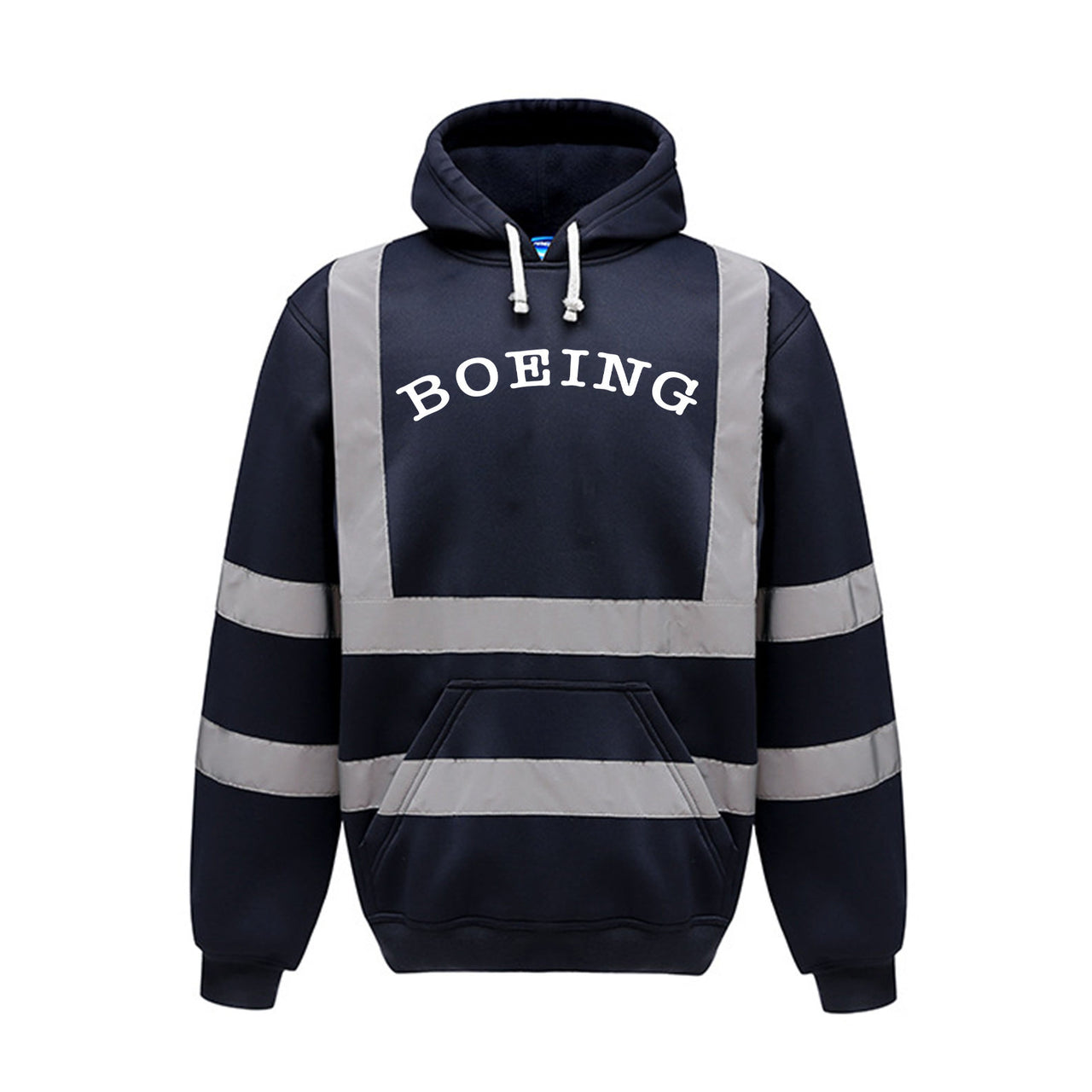 Special BOEING Text Designed Reflective Hoodies