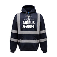 Thumbnail for Airbus A400M & Plane Designed Reflective Hoodies