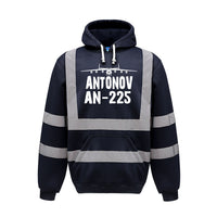 Thumbnail for Antonov AN-225 & Plane Designed Reflective Hoodies