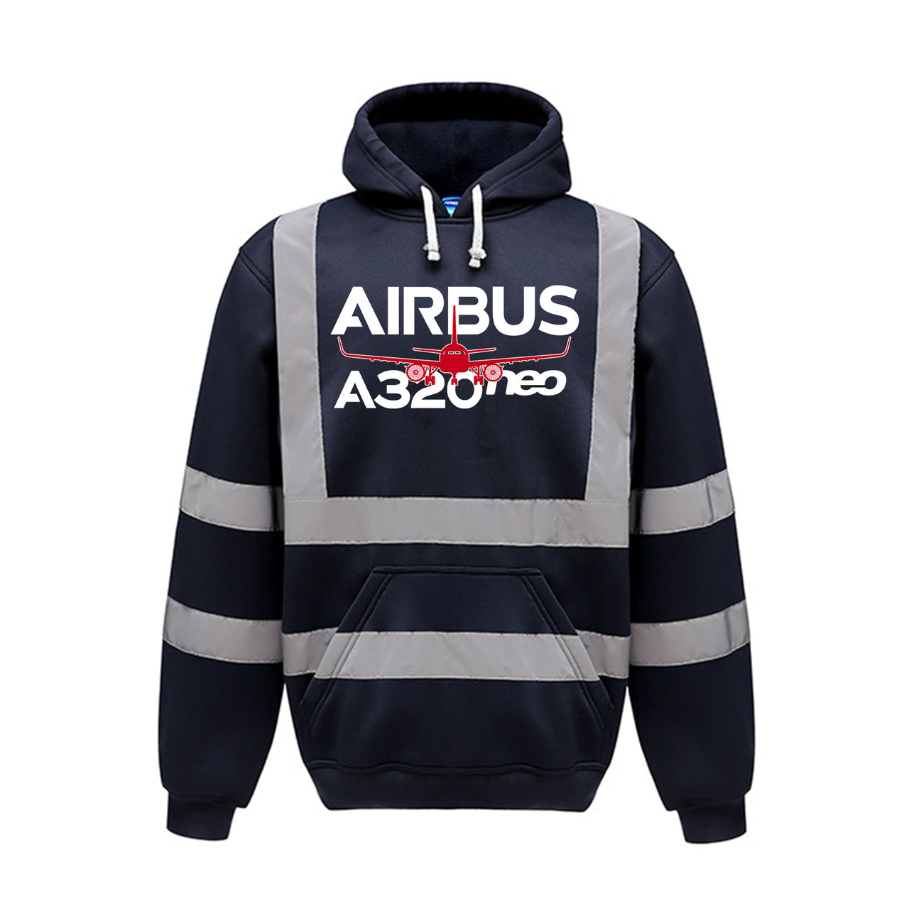 Amazing Airbus A320neo Designed Reflective Hoodies