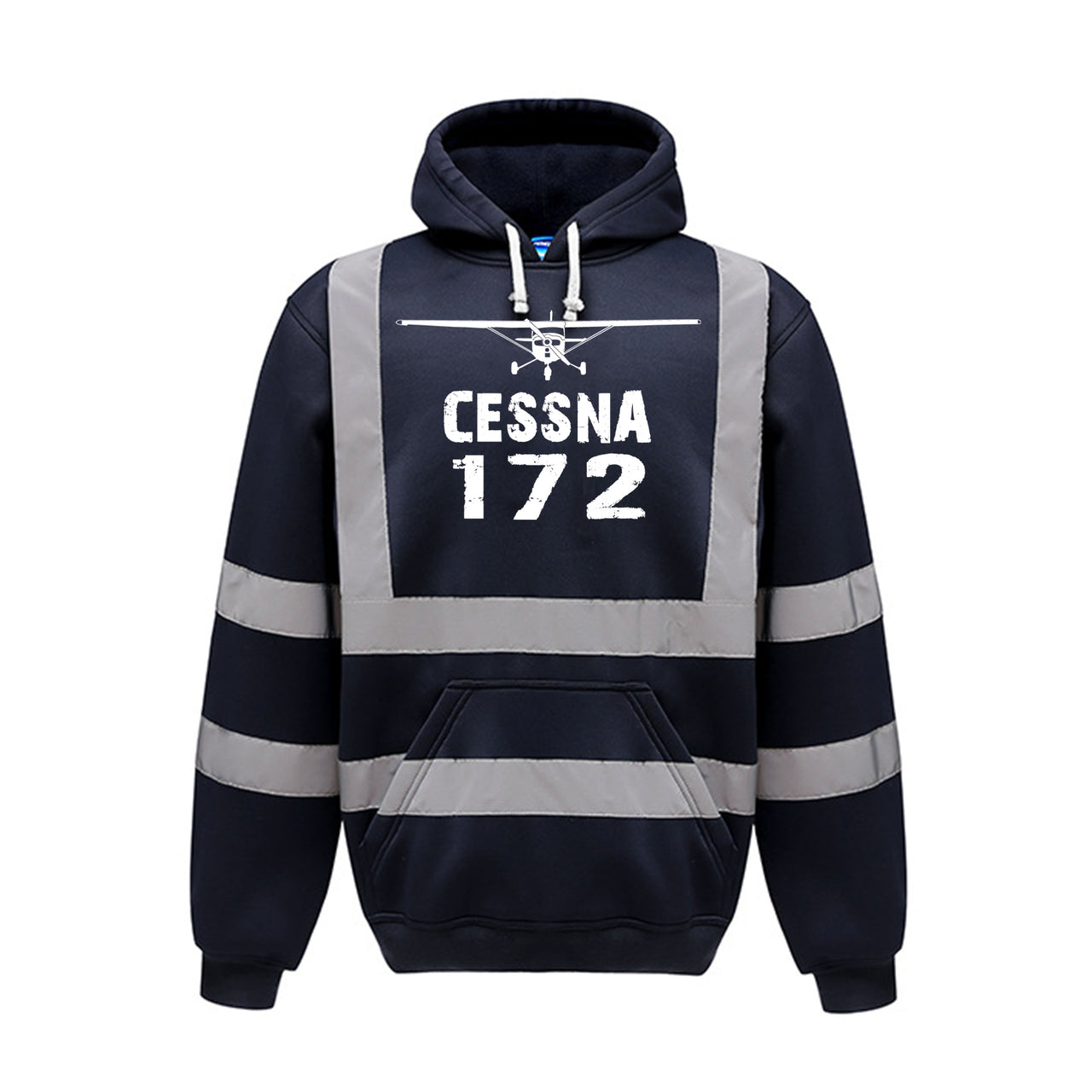 Cessna 172 & Plane Designed Reflective Hoodies