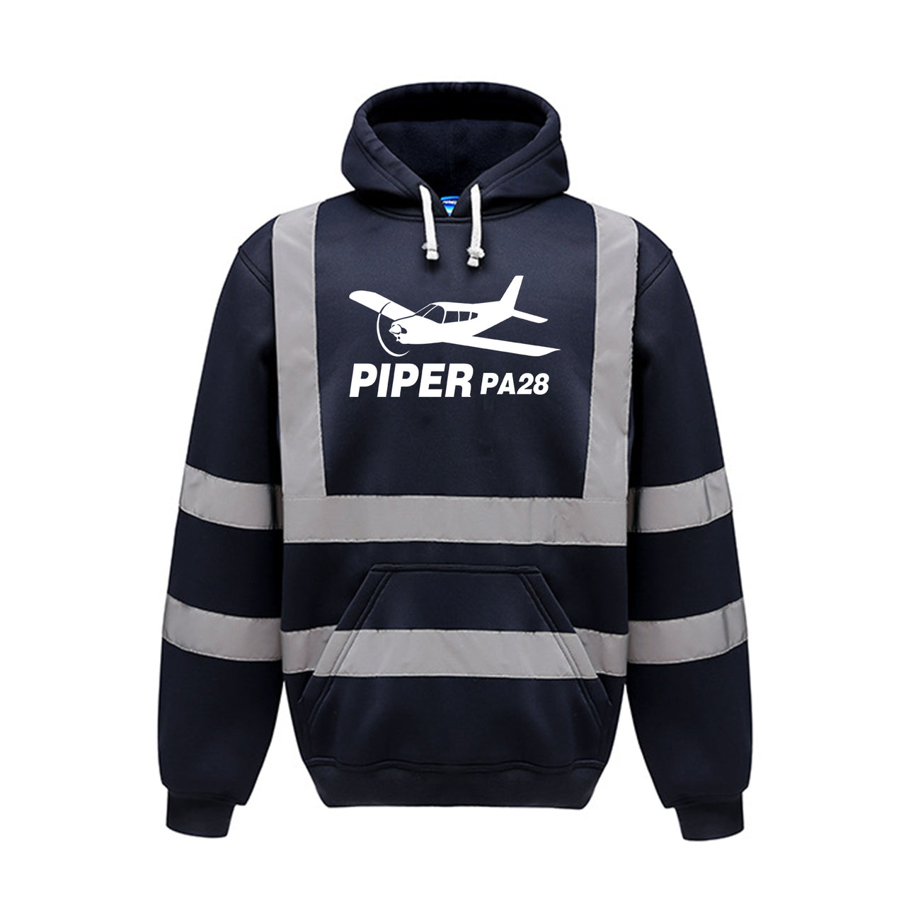 The Piper PA28 Designed Reflective Hoodies
