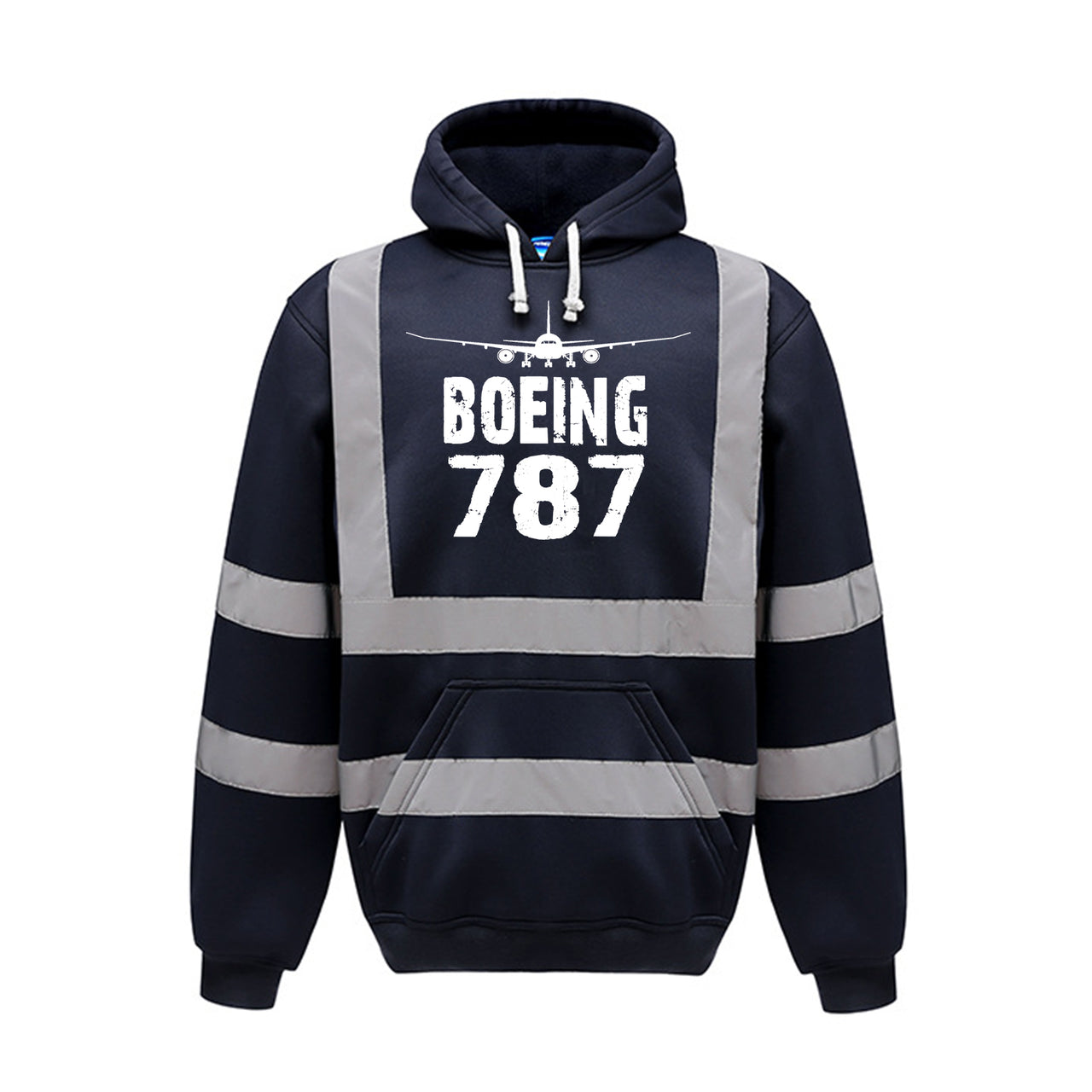 Boeing 787 & Plane Designed Reflective Hoodies