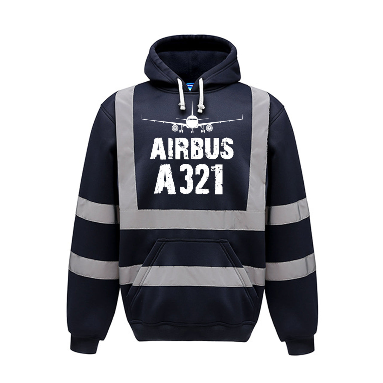 Airbus A321 & Plane Designed Reflective Hoodies