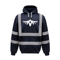 Thumbnail for Fighter Jet 16 Silhouette Designed Reflective Hoodies