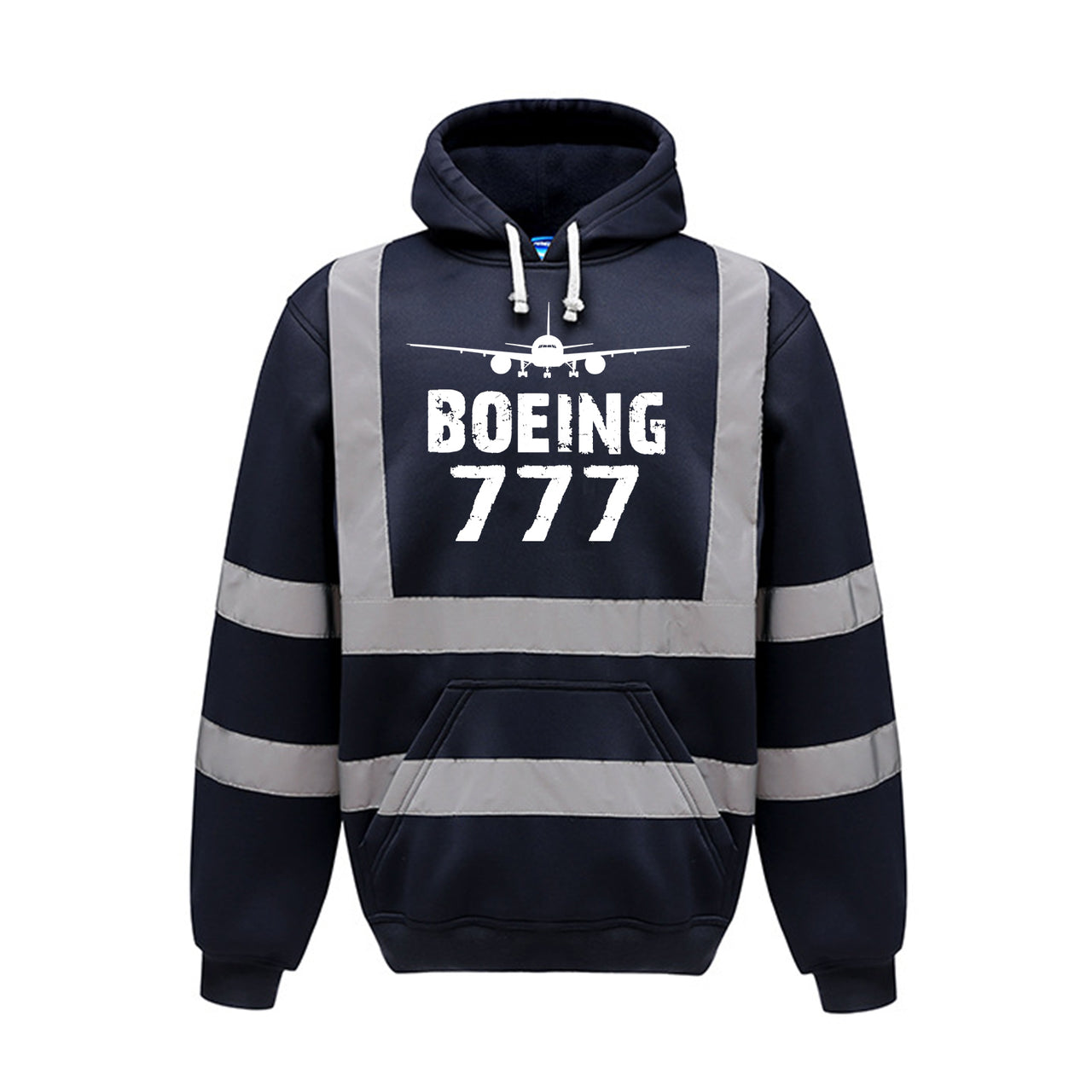 Boeing 777 & Plane Designed Reflective Hoodies