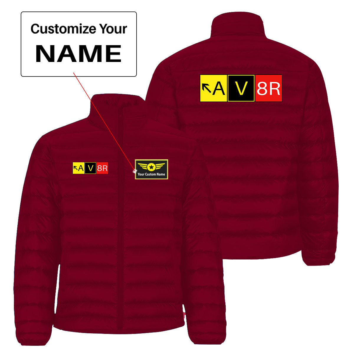 AV8R Designed Padded Jackets