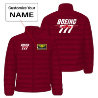 Thumbnail for Amazing Boeing 777 Designed Padded Jackets