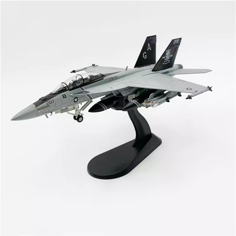 1/72 Boeing F/A-18F Super Hornet Carrier-Based multirole fighter Airplane Model