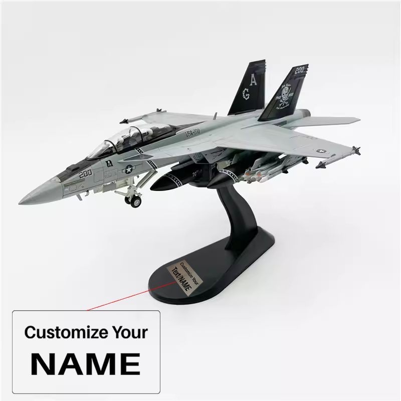1/72 Boeing F/A-18F Super Hornet Carrier-Based multirole fighter Airplane Model