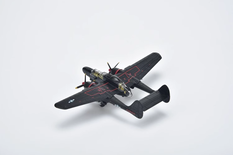 1/72 United States Northrop P-61 Black Widow Night Fighter Airplane Model