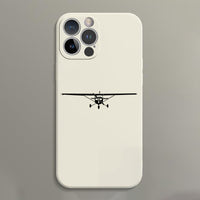 Thumbnail for Cessna 172 Silhouette Designed Soft Silicone iPhone Cases