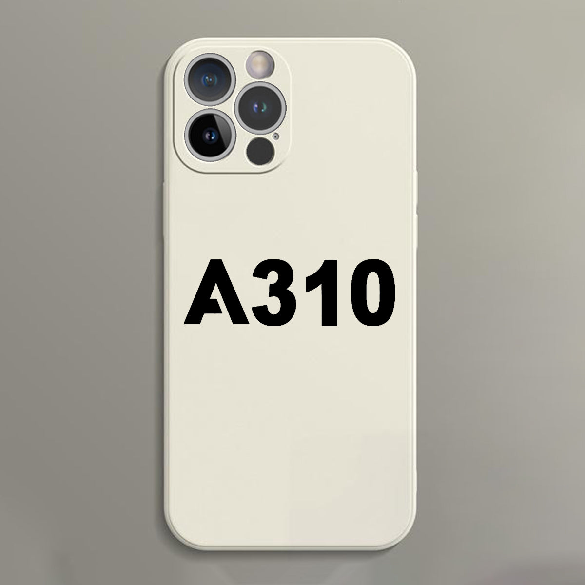 A310 Flat Text Designed Soft Silicone iPhone Cases