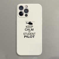 Thumbnail for Student Pilot (Helicopter) Designed Soft Silicone iPhone Cases