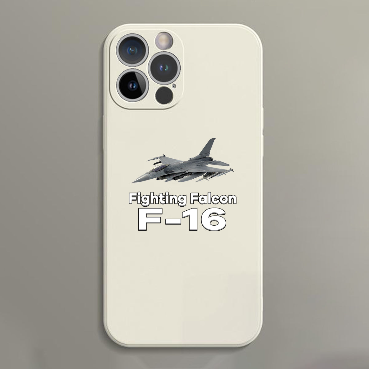 The Fighting Falcon F16 Designed Soft Silicone iPhone Cases