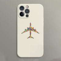 Thumbnail for Colourful Airplane Designed Soft Silicone iPhone Cases