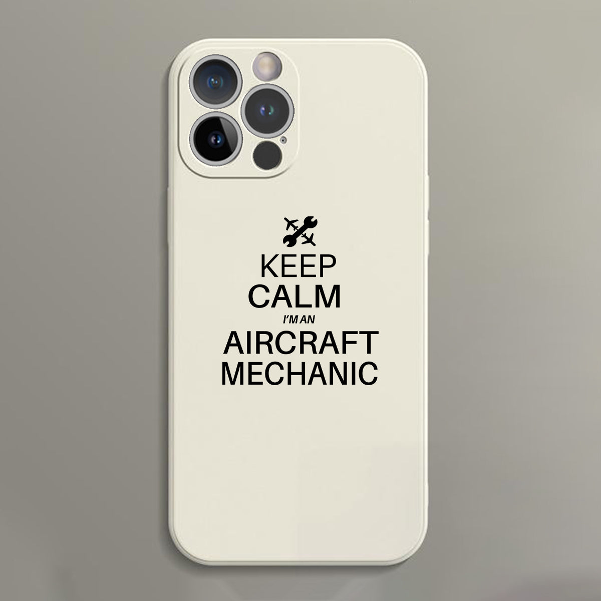 Aircraft Mechanic Designed Soft Silicone iPhone Cases