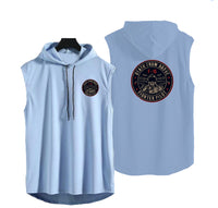 Thumbnail for Fighter Jet 16 - Death From Above Designed Hooded Tank Tops