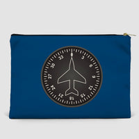 Thumbnail for Airplane Instruments (Heading 2) Designed Zipper Pouch