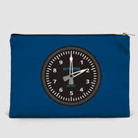 Thumbnail for Airplane Instruments (Altimeter) Designed Zipper Pouch