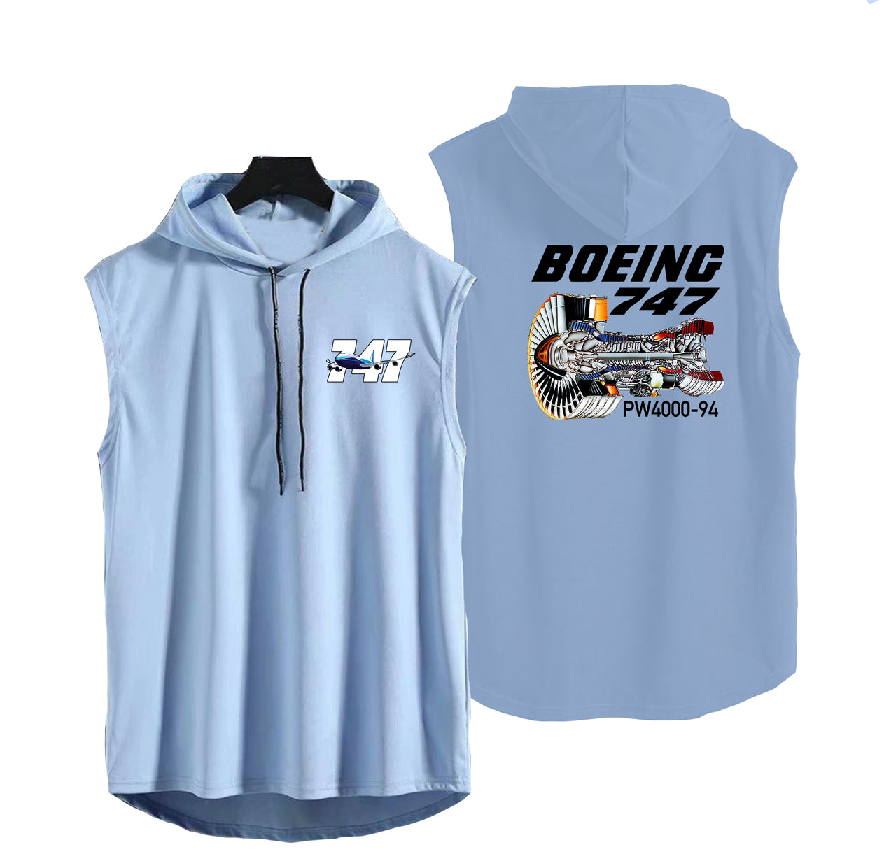 Boeing 747 & PW4000-94 Engine Designed Hooded Tank Tops