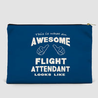Thumbnail for Flight Attendant Designed Zipper Pouch