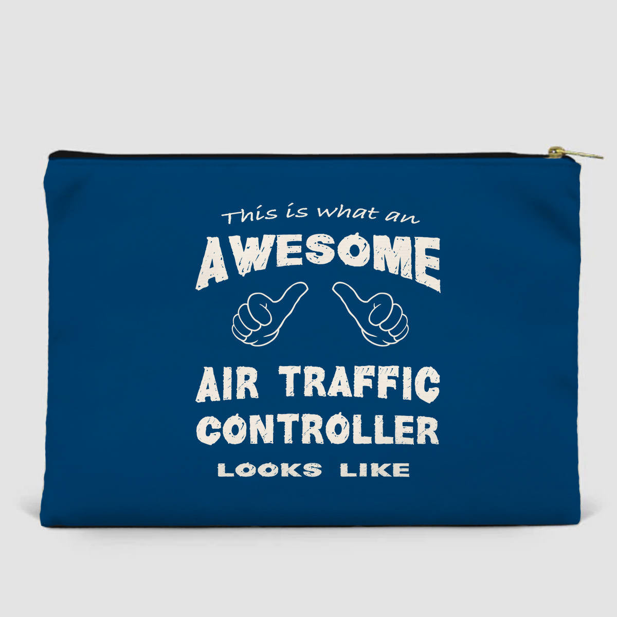 Air Traffic Controller Designed Zipper Pouch