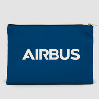Thumbnail for Airbus & Text Designed Zipper Pouch