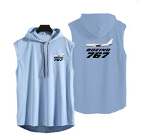 Thumbnail for The Boeing 767 Designed Hooded Tank Tops
