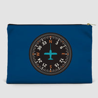 Thumbnail for Airplane Instruments (Heading) Designed Zipper Pouch