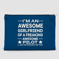 Thumbnail for I am an Awesome Girlfriend Designed Zipper Pouch