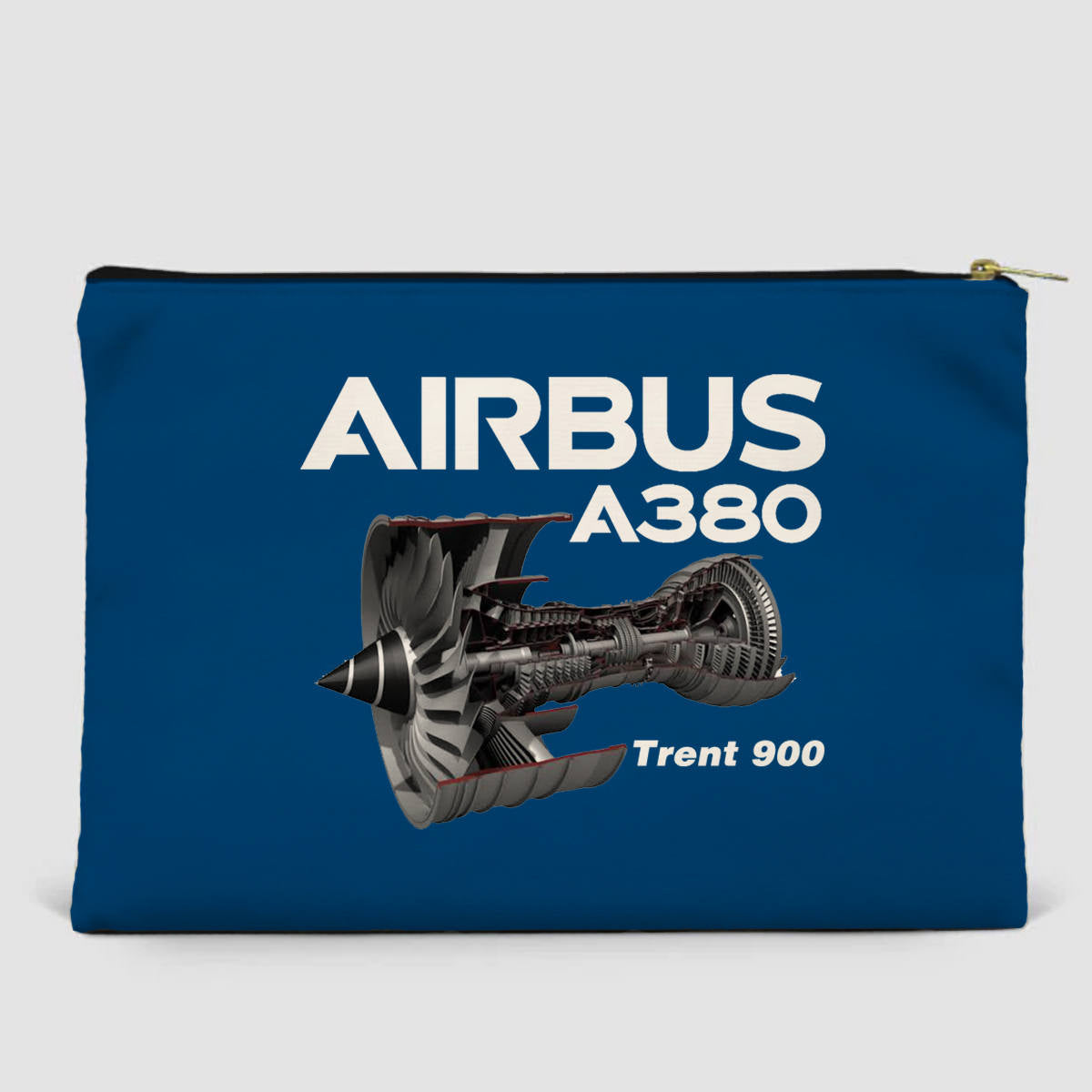 Airbus A380 & Trent 900 Engine Designed Zipper Pouch