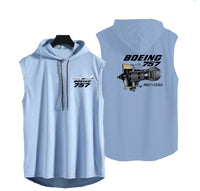 Thumbnail for Boeing 757 & Rolls Royce Engine (RB211) Designed Hooded Tank Tops