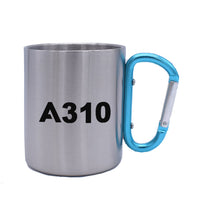 Thumbnail for A310 Flat Text Designed Stainless Steel Outdoors Mugs