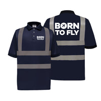 Thumbnail for Born To Fly Special Designed Reflective Polo T-Shirts