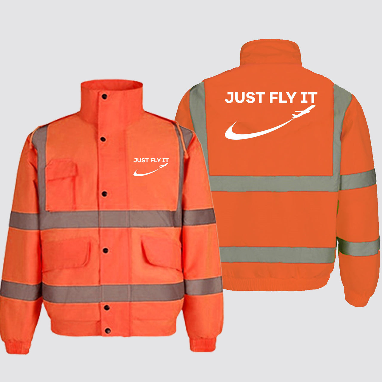 Just Fly It 2 Designed Reflective Winter Jackets