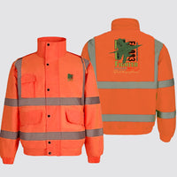 Thumbnail for Fighter Machine Designed Reflective Winter Jackets