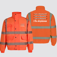 Thumbnail for I Fix Airplanes Designed Reflective Winter Jackets
