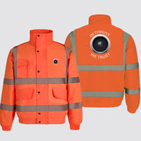 Thumbnail for In Thrust We Trust Designed Reflective Winter Jackets