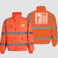 Thumbnail for Planespotting Designed Reflective Winter Jackets
