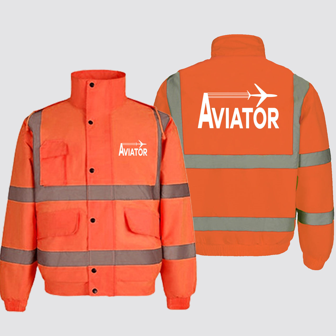 Aviator Designed Reflective Winter Jackets