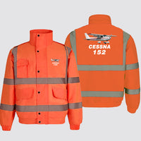 Thumbnail for The Cessna 152 Designed Reflective Winter Jackets