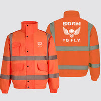 Thumbnail for Born To Fly SKELETON Designed Reflective Winter Jackets