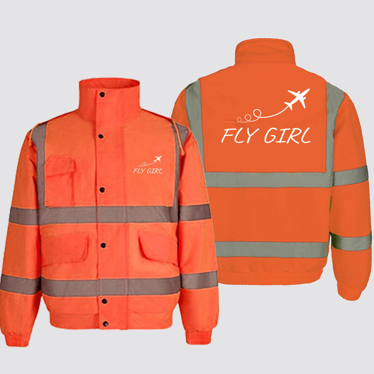 Just Fly It & Fly Girl Designed Reflective Winter Jackets