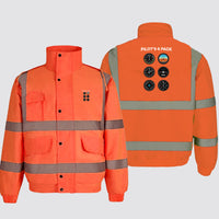 Thumbnail for Pilot's 6 Pack Designed Reflective Winter Jackets
