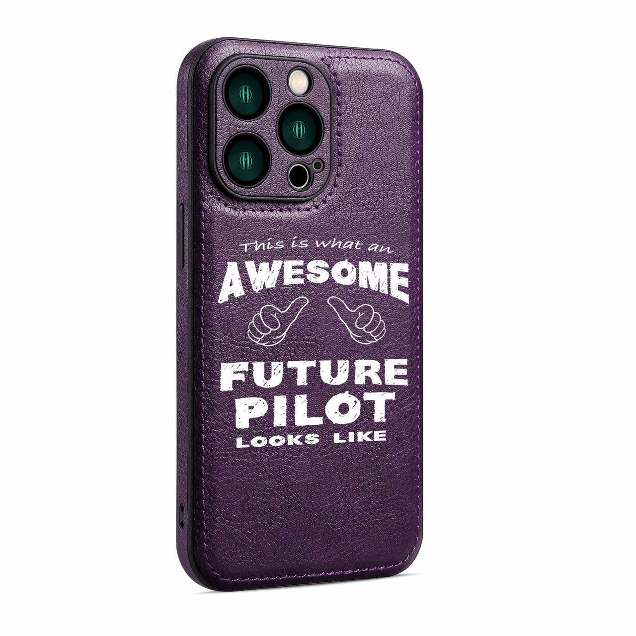 Future Pilot Designed Leather iPhone Cases